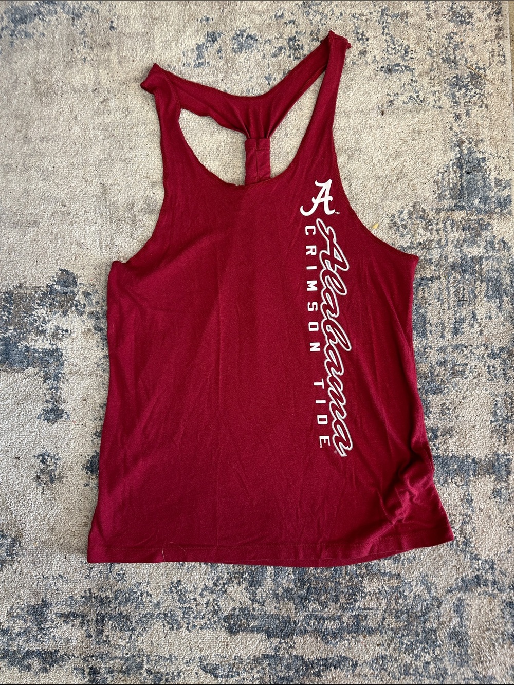Colosseum Women's Alabama Crimson Racerback Tank Top - Deep Crimson